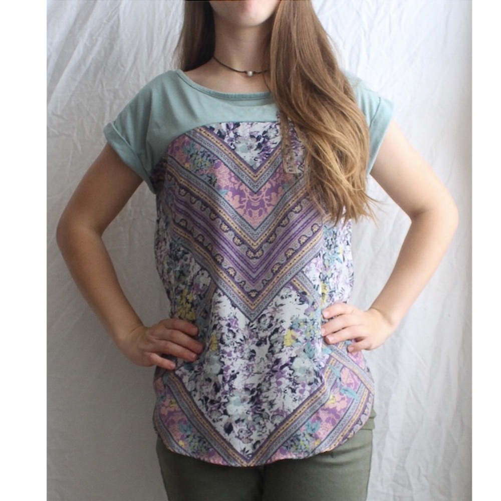 Jolt // blouse // blue